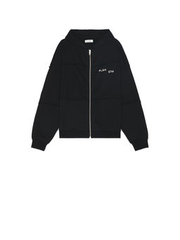 FLANEUR - Cut And Sew Zip Up Hoodie