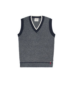 SCOTCH & SODA - V Neck Special Stitch Vest