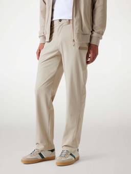 Guess - Men Beige Solid Trouser
