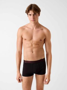 Guess - Multi-Color Cotton Mid Waist Trunks (Pack of 3)