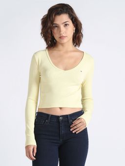 Tommy Hilfiger - Solid Regular Fit Cotton T-Shirt