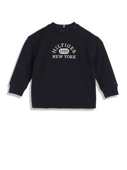 Tommy Hilfiger - Boys Logo Regular Fit Cotton T-Shirt