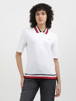 Tommy Hilfiger - Solid Relaxed-Fit Cotton Polo T-Shirt