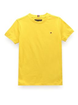 Tommy Hilfiger - Boys Solid Regular Fit Cotton T-Shirt