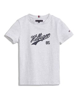 Tommy Hilfiger - Boys Logo Regular Fit Cotton T-Shirt