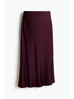 H&M - Women Red Midi Skirt