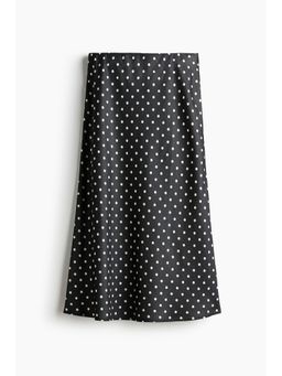H&M - Women Black Midi Skirt