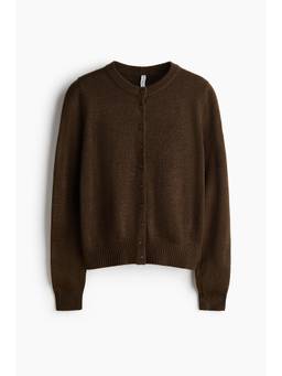 H&M - Women Green Textured-Knit Cardigan