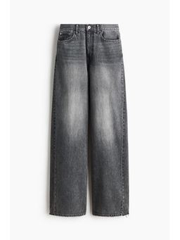 H&M - Women Grey Straight Regular Waist Jeans