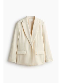 H&M - Women Beige Tailored Blazer