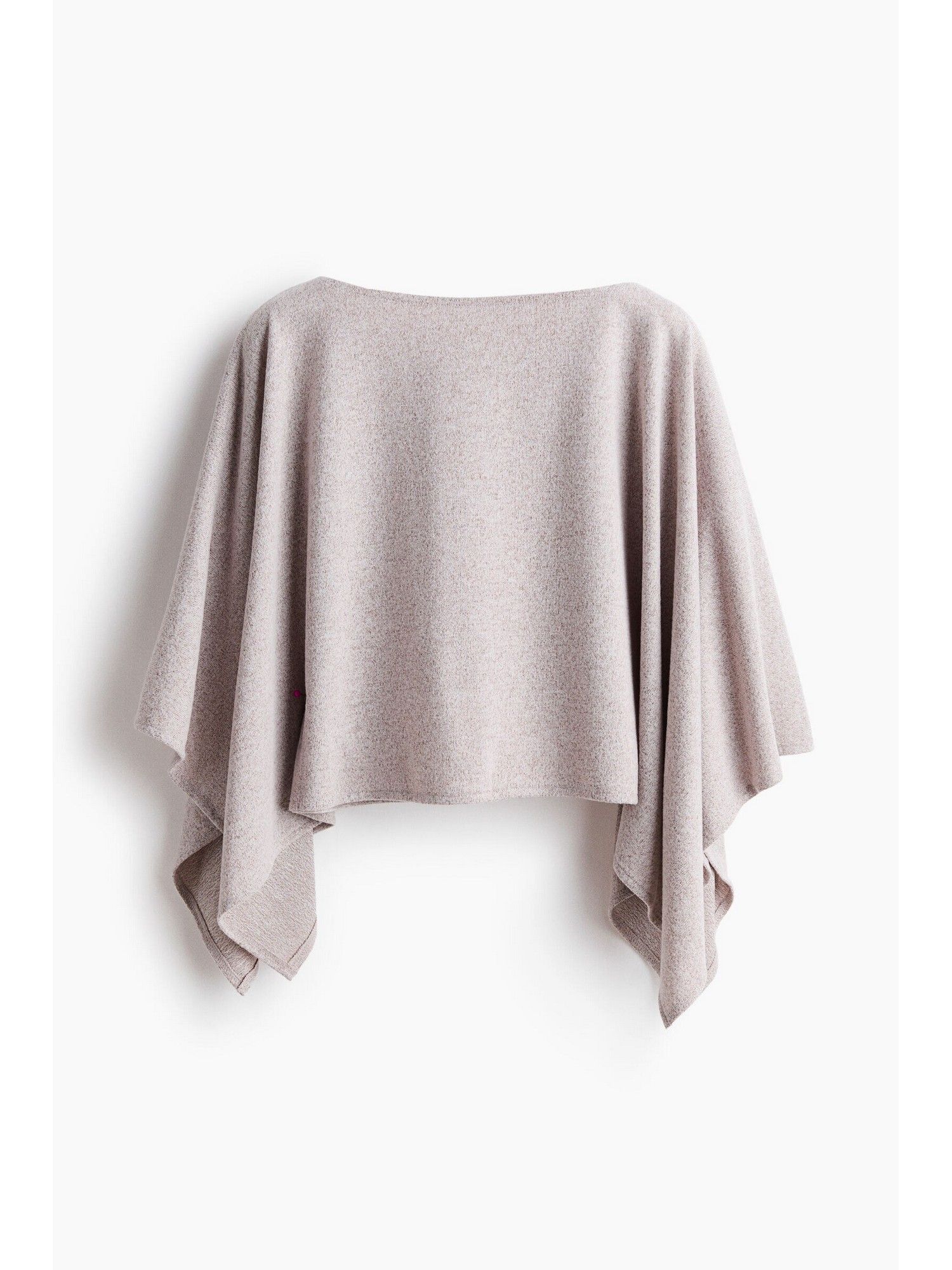 h&m Women Beige Viscose-Blend Cape Sleeves Top-picture-40