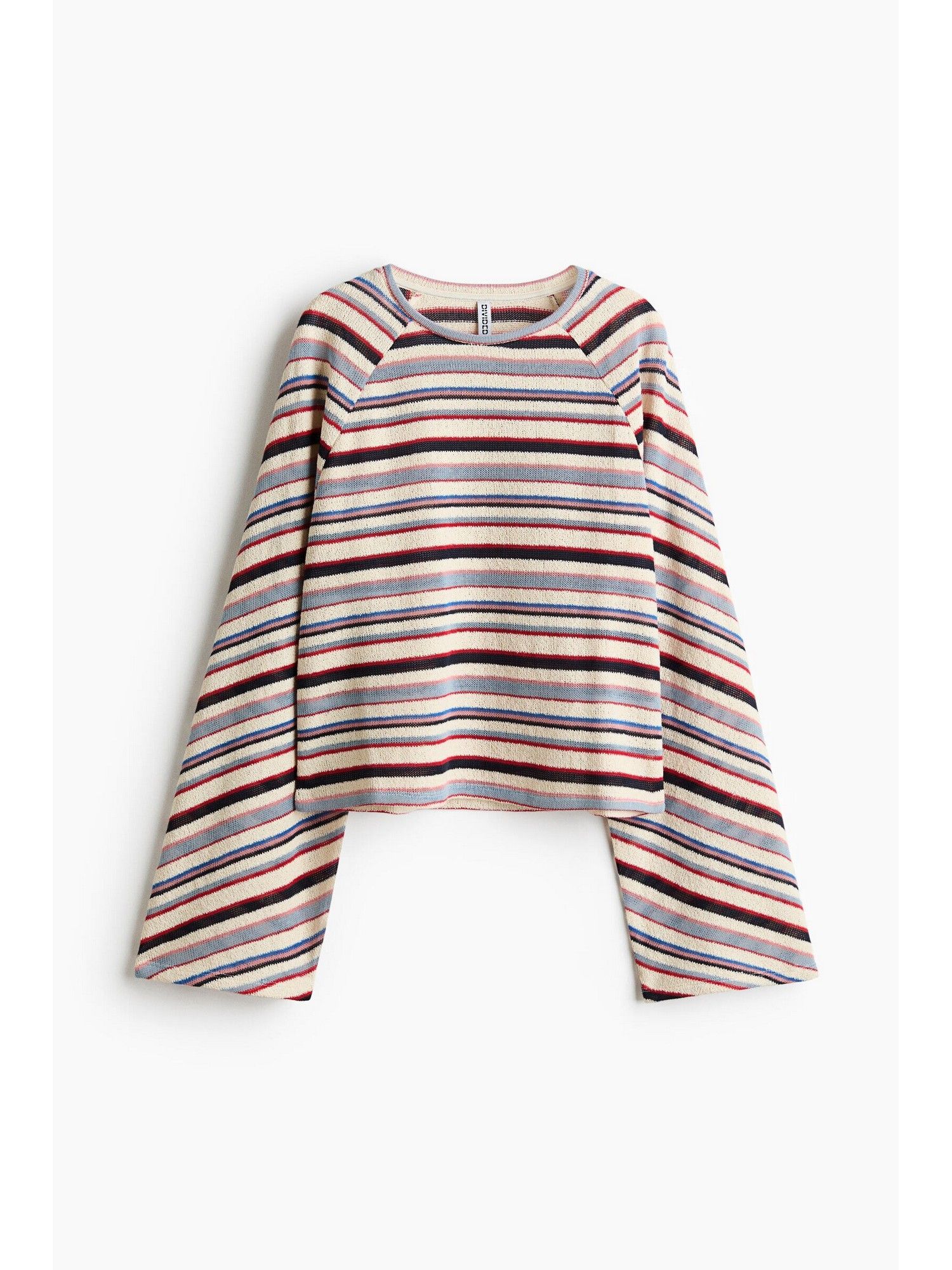 h&m Women Beige Long-Sleeved Knitted Top-picture-30