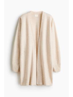 H&M - Women Beige Long Cardigan