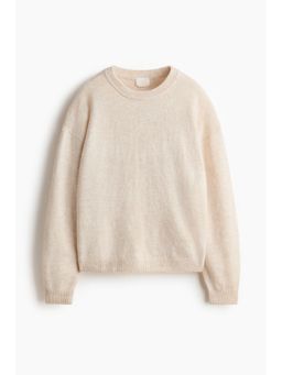 H&M - Women Beige Knitted Jumper