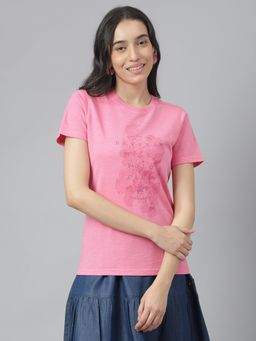 Beverly Hills Polo Club - Take Off At Sunrise Tee Pink