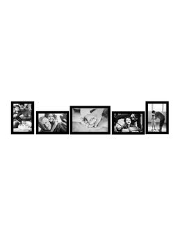 eCraftIndia - Memory Wall Collage Photo Frame - Set of 5 Photo Frames