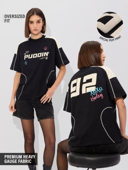 The Souled Store - Official Dc Puddin Quinn Women Oversized T-Shirt