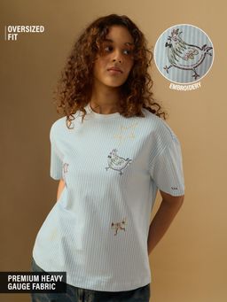 The Souled Store - Tss Originals: Party Animal Women Oversized T-Shirts