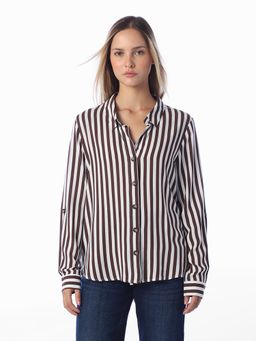 ONLY - Women'S Striped Regular Fit Assorted Shirt