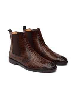 DABLR SHOES - Bolton - Chestnut Brown Leather Chelsea Boot