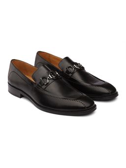 DABLR SHOES - Zurich - Black Leather Loafers