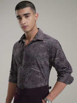HIGHLANDER - Men Multi-Color Printed Occasion Shirt