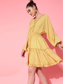 STREET 9 - Yellow Baggy Dress