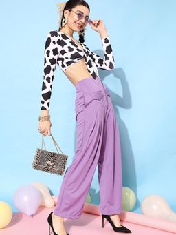 STREET 9 - Women White Knotted Top