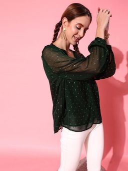 STREET 9 - Women Green Top