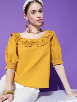 STREET 9 - Women Yellow Top