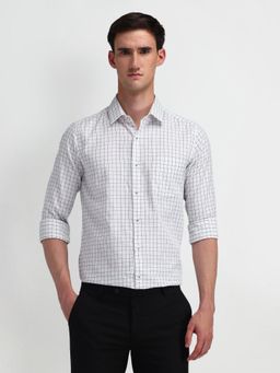 Arrow - Men's Black Checks Shirt
