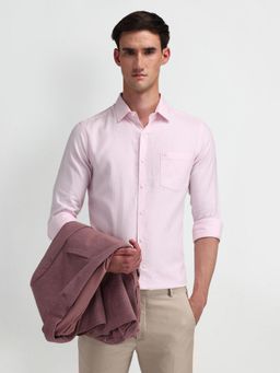 Arrow - Men's Pink Stripes Shirt