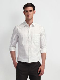 Arrow - Men's Brown Checks Shirt