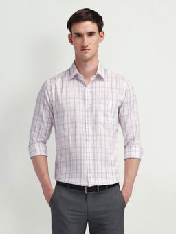 Arrow - Men's Pink Checks Shirt