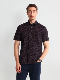 Arrow Sports - Men's Blue Floral Shirt