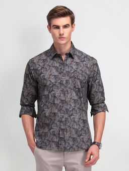 Arrow Sports - Men's Green Printed Shirt