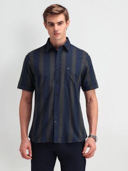 Arrow Sports - Men's Blue Stripes Shirt