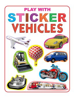 Dreamland - Play with Sticker - Vehicles Early Learning Book
