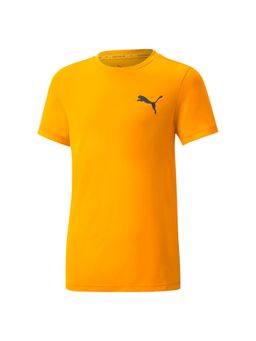 Puma - Active Small Logo Boys Orange T-shirts