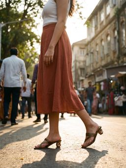 SKO - Bronze Open Toe Siennax Heels