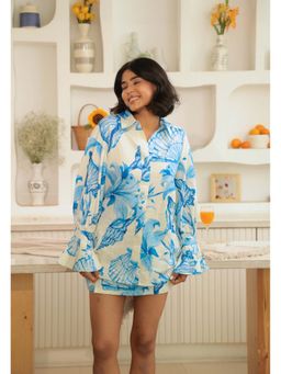 Beyond Tara - Blue Nicobar Shirt