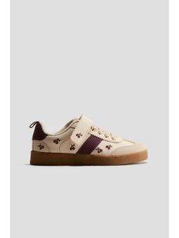 H&M - Girls Beige Retro-Style Trainers
