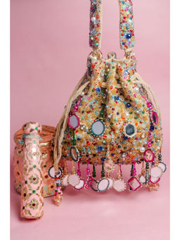 Nayaab by Sonia - Aaina Rangeela Multicolor Potli
