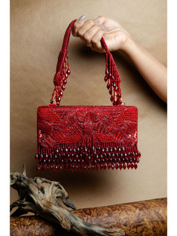 Nayaab by Sonia - Ornate Radiance Red Clutches