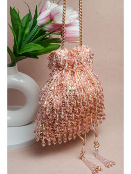 Nayaab by Sonia - Pristine Crystalline Pink Potli