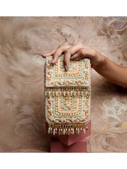 Nayaab by Sonia - Rani Boite Elegance Multicolor Sling Bag