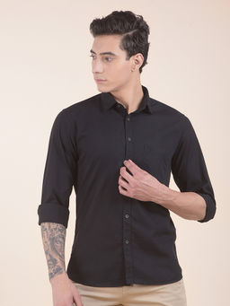 Cantabil - Men'S Casual Shirt Slim Fit Pure Cotton Solid Breathable and Soft