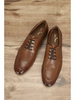Louis Philippe - Brown Lace Up Shoes
