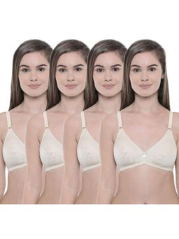 Bodycare - Pack of 4 Premium Perfect Coverage Bra In Skin Colour
