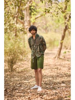 Nirmooha - The Vanguard Green Shorts